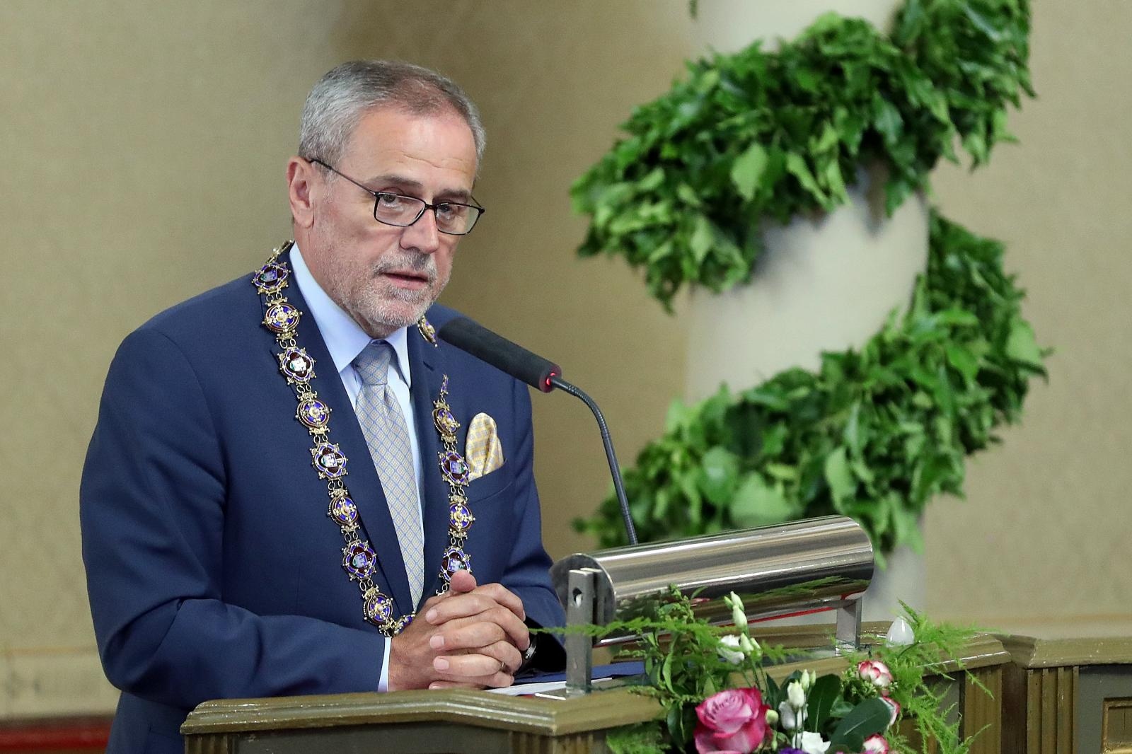 31.05.2019., Zagreb - Svecana sjednica Gradske skupstine Grada Zagreba povodom Dana grada. Milan Bandic. 
Photo: Goran Stanzl/PIXSELL