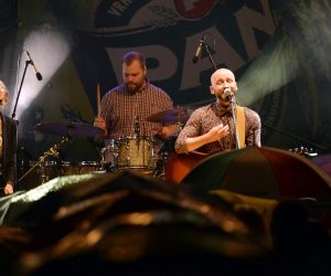 31.08.2014., Varazdin - Grupa Pavel je unatoc kisi raspjevala i rasplesala publiku na 16. Spancirfestu, festivalu dobrih emocija. 
Photo: Marko Jurinec/PIXSELL