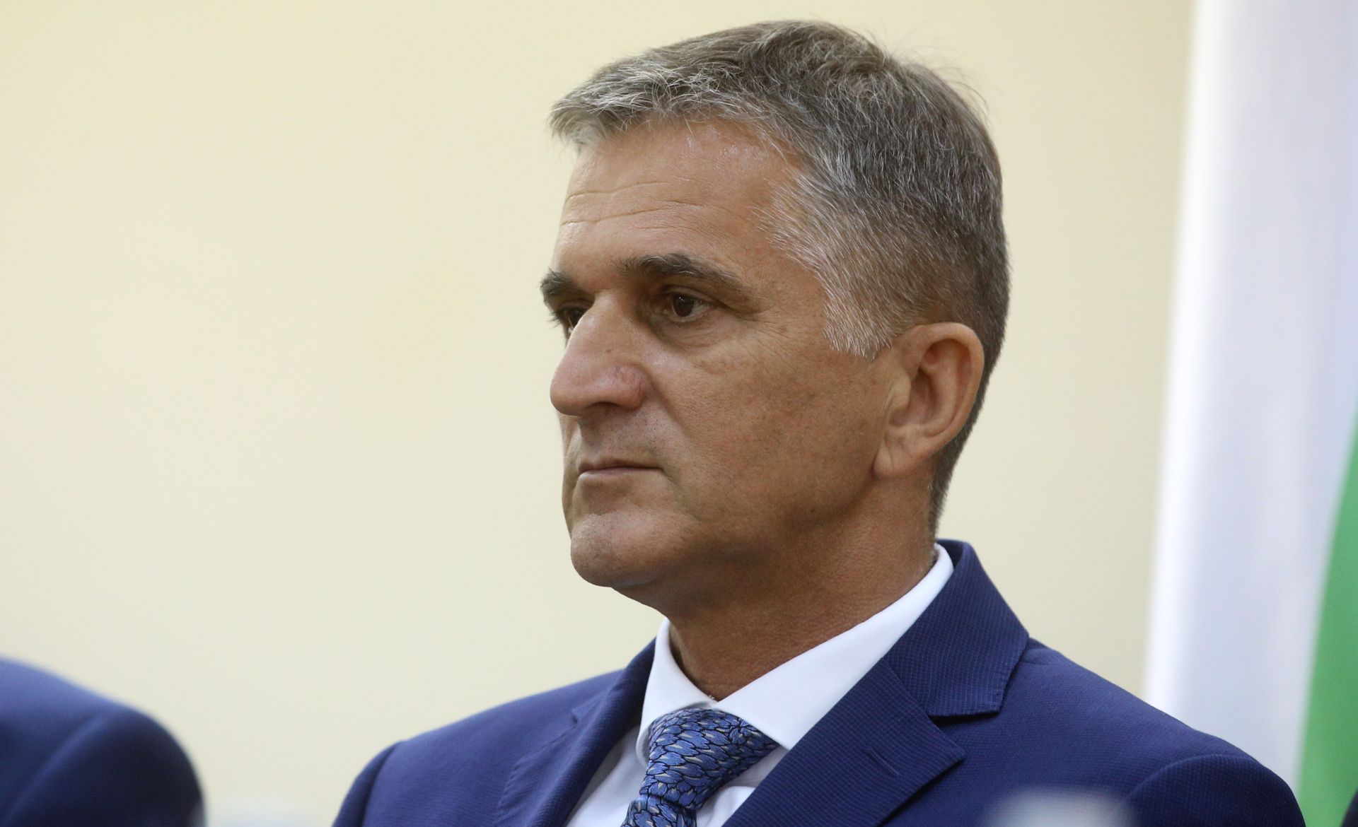 Poljanica Bistranska, 10.6.2019 - Potpisivanje Ugovora o darovanju zemljišta Zagrebačkoj županiji za izgradnju Specijalne bolnice za kronične bolesti dječje dobi Gornja Bistra. Nekretninu u vlasništvu Hrvatske na području općine Bistra županu Zagrebačke županije Stjepanu Kožiću dodijelio je ministar državne imovine Goran Marić (na slici). Nazočili su ministar zdravstva Milan Kujundžić, predsjednik Županijske skupštine Damir Mikuljan, načelnik općine Bistra Krešimir Gulić i ravnatelj Specijalne bolnice Renato Mittermayer.
Foto Hina/ Dario GRZELJ/ dag