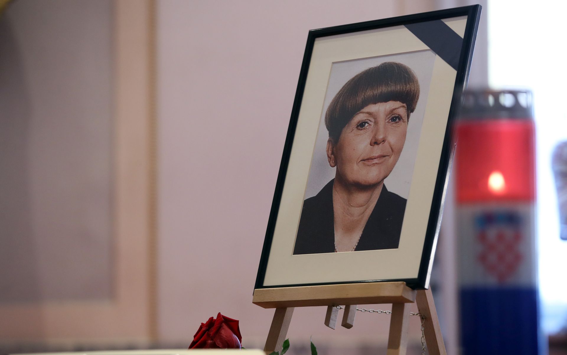 Zagreb, 05.07.2019 - Knjiga alosti za Doricu Nikoliæ u Hrvatskom saboru. Dorica Nikoliæ, dugogodinja èlanica HSLS-a, biva saborska zastupnica i dravna tajnica, umrla je u 72. godini.
foto HINA/ Damir SENÈAR/ ds