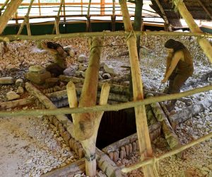 epa07699208 (FILE) - A view of the Krzemionki Opatowskie Nature Reserve, in Krzemionki, Poland, 19 June 2019. The Krzemionki prehistoric striped flint mining region was listed as World Heritage Site by UNESCO during the 43rd session of the World Heritage Committee in Baku, Azerbaijan, that runs from 30 June to 10 July 2019. The Krzemionki Opatowskie Nature Reserve, decreed into existence by the Ministry of Environment, Protection, Natural Resources and Forestry on 27 June 1995, includes the former archaeological reserve along with surrounding forest and post-industrial areas. The total area is 378.81 ha. The objective is to maintain for scientific and educational purposes the natural stands of many rare and protected plant species connected mainly with the thermophilic and calcicolous turf and bushes communities.  EPA/Piotr Polak POLAND OUT