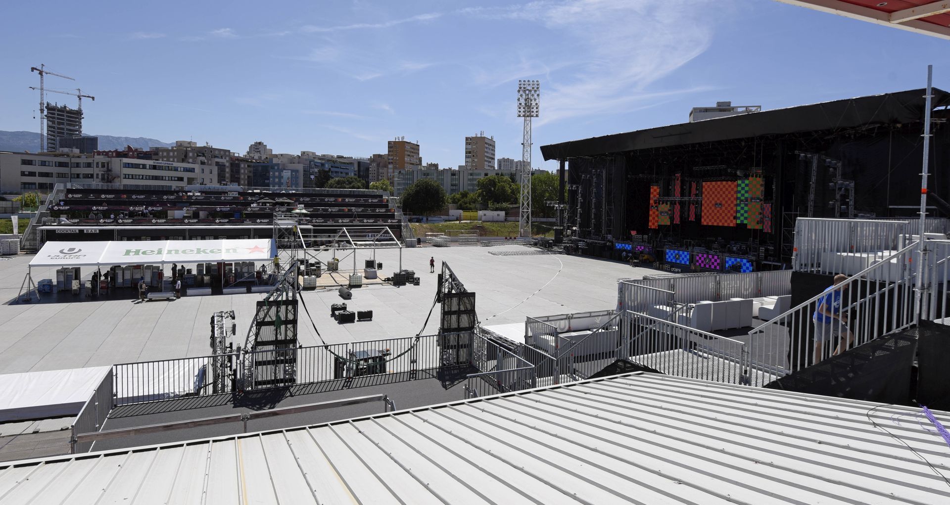 Split, 11.07.2019 - Dan Za medije u povodu   ULTRA Europa 2019. 
foto HINA/ Mario STRMOTIĆ/ ms