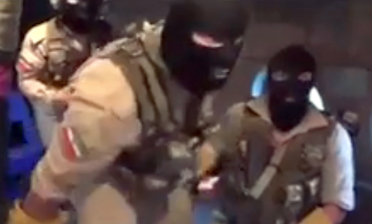 epa07729898 A handout image grab taken from a video provided by Iran's Revolutionary Guard official website Sepah News on 20 July 2019, reportadly shows Revolutionary Guard Corps preparing to boarding the British-flagged tanker Stena Impero in the Strait of Hormuz, Iran, 19 July 2019. Media reported that Iranian Revolutionary Guard Corps (IRGC) claims to have seized Stena Impero at the Strait of Hormuz with 23 crew on board. Stena Bulk has issued a statement that 'UK registered vessel Stena Impero was approached by unidentified small crafts and a helicopter during transit of the Strait of Hormuz while the vessel was in international waters. On 20 July Stena Bulk informed that Head of Marine Affairs at the Port of Bandar Abbas is in contact with the crew members, who are in 'good health' and that Head of Marine Affairs has confirmed to them that no instructions have been received so far as to what will happen to the ship.'  EPA/SEPAH NEWS HANDOUT BEST QUALITY AVAILABLE HANDOUT EDITORIAL USE ONLY/NO SALES