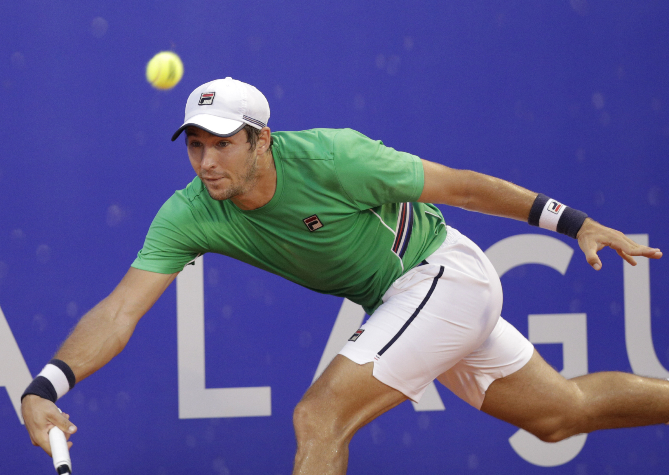 Umag, 21.07.2019 - Finalni dvoboj na ATP turniru tenisaèa u Umagu izmeðu Duana Lajoviæa i Attile Balazsa. Na slici Duan Lajoviæ. foto HINA/ Tomislav PAVLEK/ ik