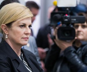 01.06.2019., Osijek - Predsjednica Kolinda Grabar Kitarovic posjetila i obisla Centar za autizam u Osijeku. Photo: Davor Javorovic/PIXSELL