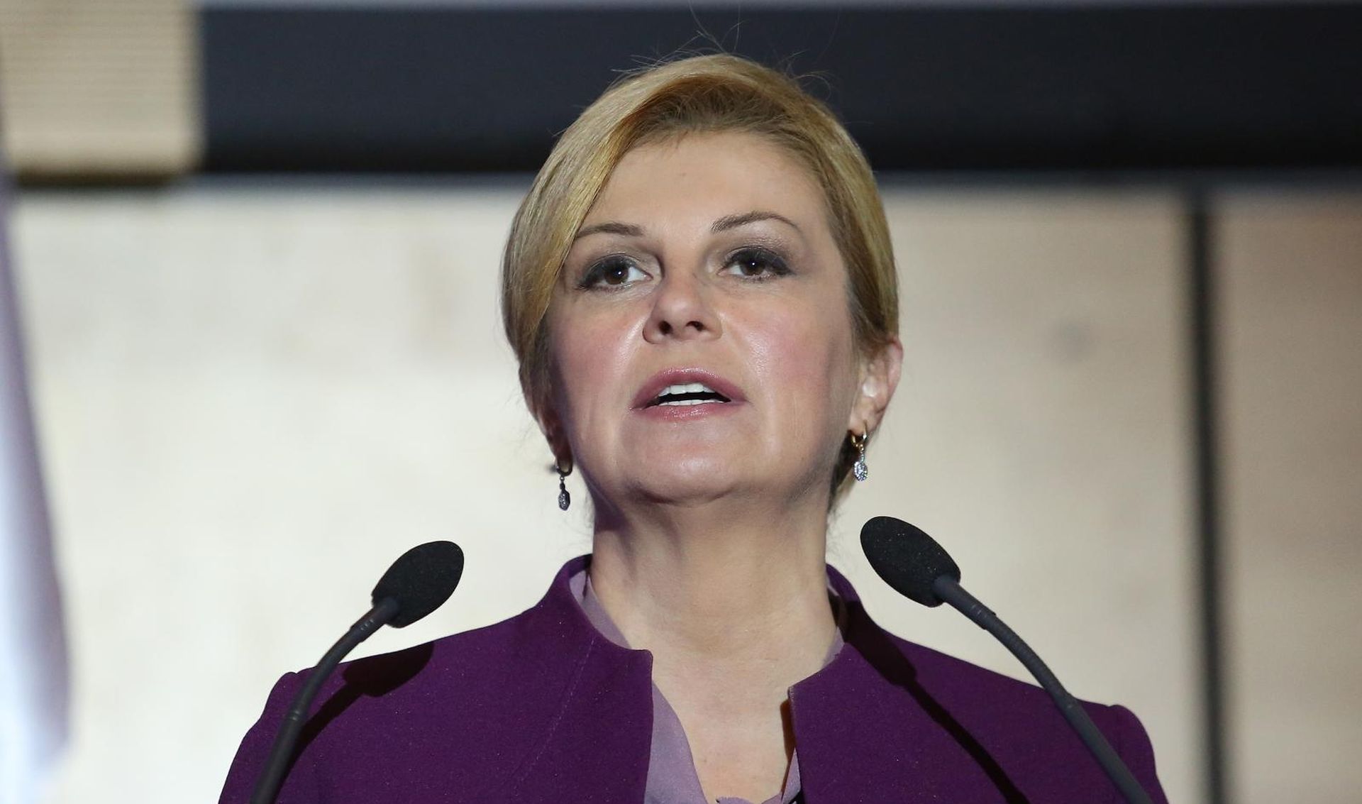 01.07.2019., City Plaza Zagreb, Zagreb - Predsjednica Republike nazocila je Svecanoj akademiji u povodu Dana Hrvatske obrtnicke komore.Kolinda Grabar Kitarovic.Photo: Marko Prpic/PIXSELL