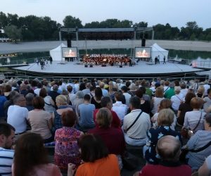 03.07.2015., Zagreb - Otvaranje Zagrebackog kulturnog ljeta na Bundeku zapocelo je izvodjenjem dijelova opere Nikola Subic Zrinski. 
Photo: Tomislav Miletic/PIXSELL