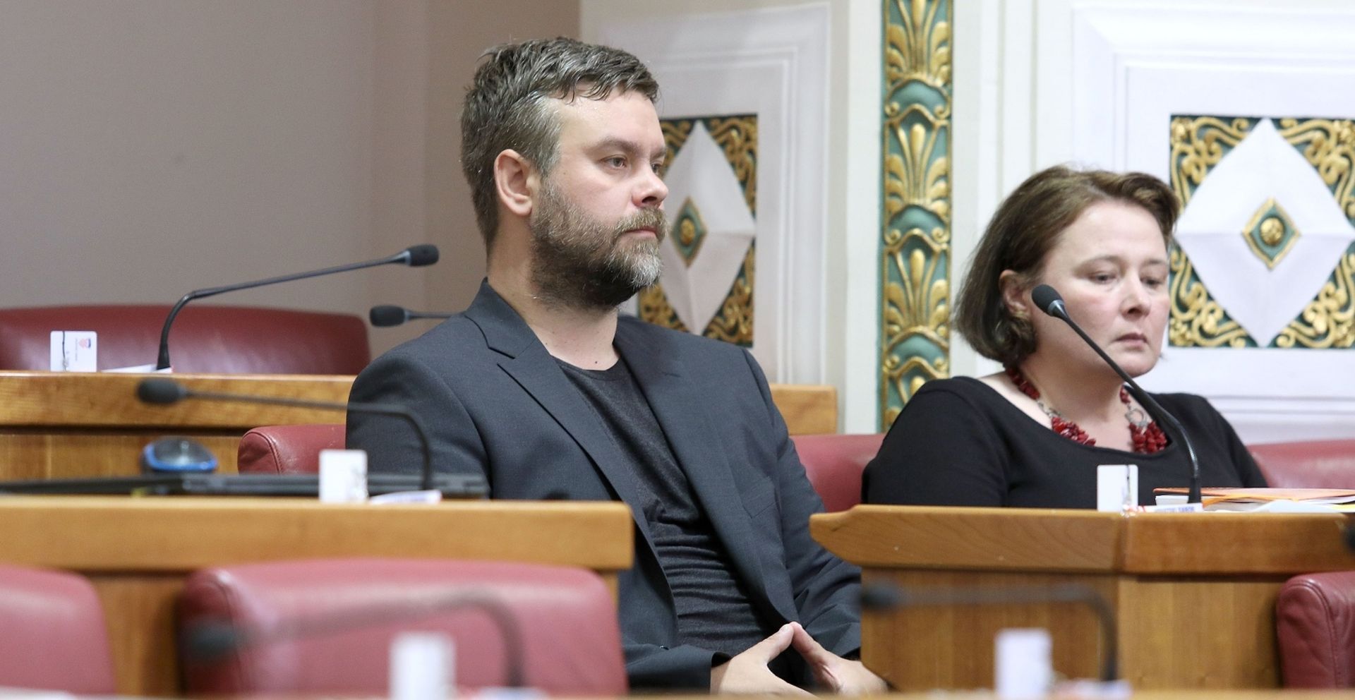 03.07.2019., Zagreb - Sabor je 12 sjednicu nastavio raspravom o potvrdjivanju Izmjene i dopune Baselske konvencije o nadzoru prekogranicnog prometa opasnog otpada i njegovu odlaganju.
Photo: Patrik Macek/PIXSELL