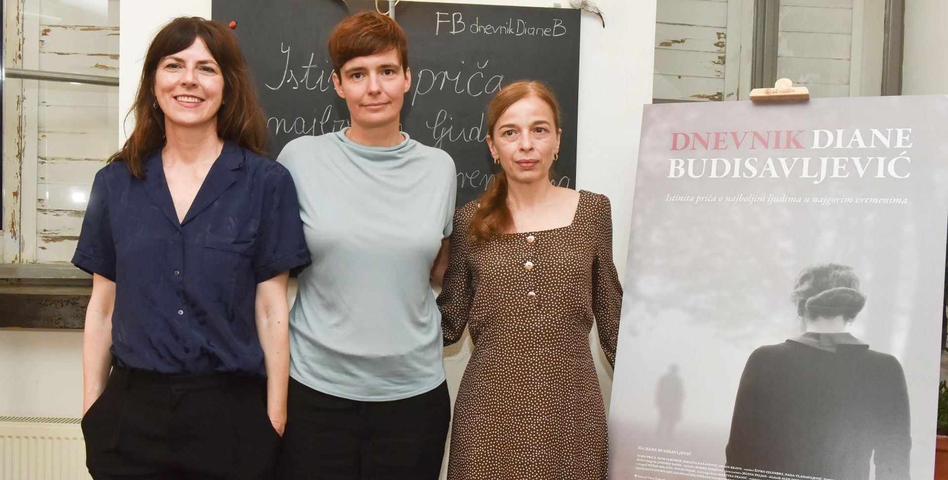03.07.2019., Zagreb - U Muzeju prekinutih veza odrzano je predstavljanje novog filma redateljice Dane Budisavljevic "Dnevnik Diane Budisavljevic". Glavnu ulogu u filmu igra Alma Prica, a producentica je Olinka Vistica. 

Photo: Davorin Visnjic/PIXSELL