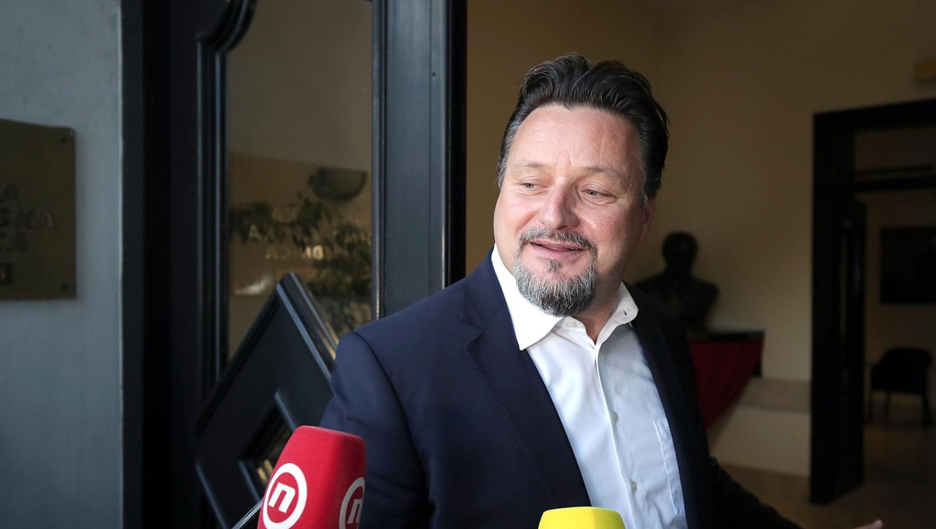 03.07.2019., Zagreb - Dolazak celnika HDZ-a u srediste stranke na sastanak uzeg Predsjednistva HDZ-a oko aktualnih zbivanja na kojem ce se razgovarati o ministru Lovri Kuscevicu i o koalicijskom partneru HNS-u. Lovro Kuscevic. 
Photo: Goran Stanzl/PIXSELL