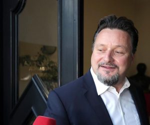 03.07.2019., Zagreb - Dolazak celnika HDZ-a u srediste stranke na sastanak uzeg Predsjednistva HDZ-a oko aktualnih zbivanja na kojem ce se razgovarati o ministru Lovri Kuscevicu i o koalicijskom partneru HNS-u. Lovro Kuscevic. 
Photo: Goran Stanzl/PIXSELL