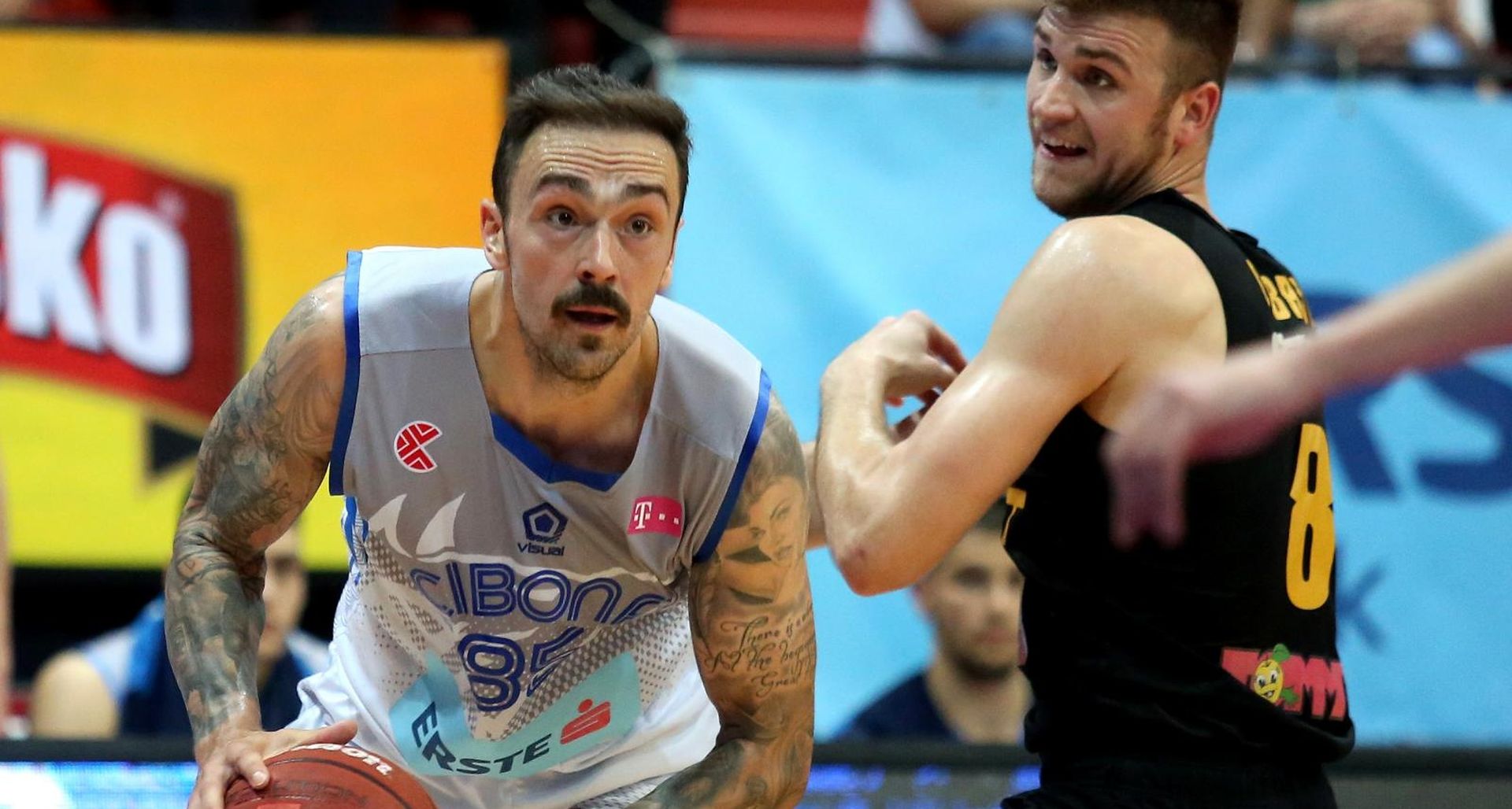 04.05.2019. , Kosarkaski centar Drazen Petrovic, Zagreb -  Hrvatski Telekom Premijer liga, prva utakmica polufinala: KK Cibona -  KK Split.Damir Markota . Photo: Marko Prpic/PIXSELL