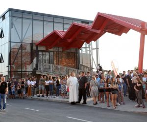 05.07.2019., Karlovac - U nazocnosti predsjednice Republike Hrvatske Kolinde Grabar Kitarovic svecano je otvoren Muzej Domovinskog rata Turanj. Otvorenju su nazocili brojni ministri, branitelji i gradjani Karlovca i okolice.
Photo: Kristina Stedul Fabac/PIXSELL