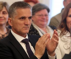 09.05.2019., Zagreb - Svecana dodjela nagrade za Europski govor godine 2019. koju ce ove godine dobiti dr.sc. Tanya Dimitrova bivsa veleposlanica Republike Bugarske u Republici Hrvatskoj. Goran Maric
Photo: Goran Stanzl/PIXSELL
