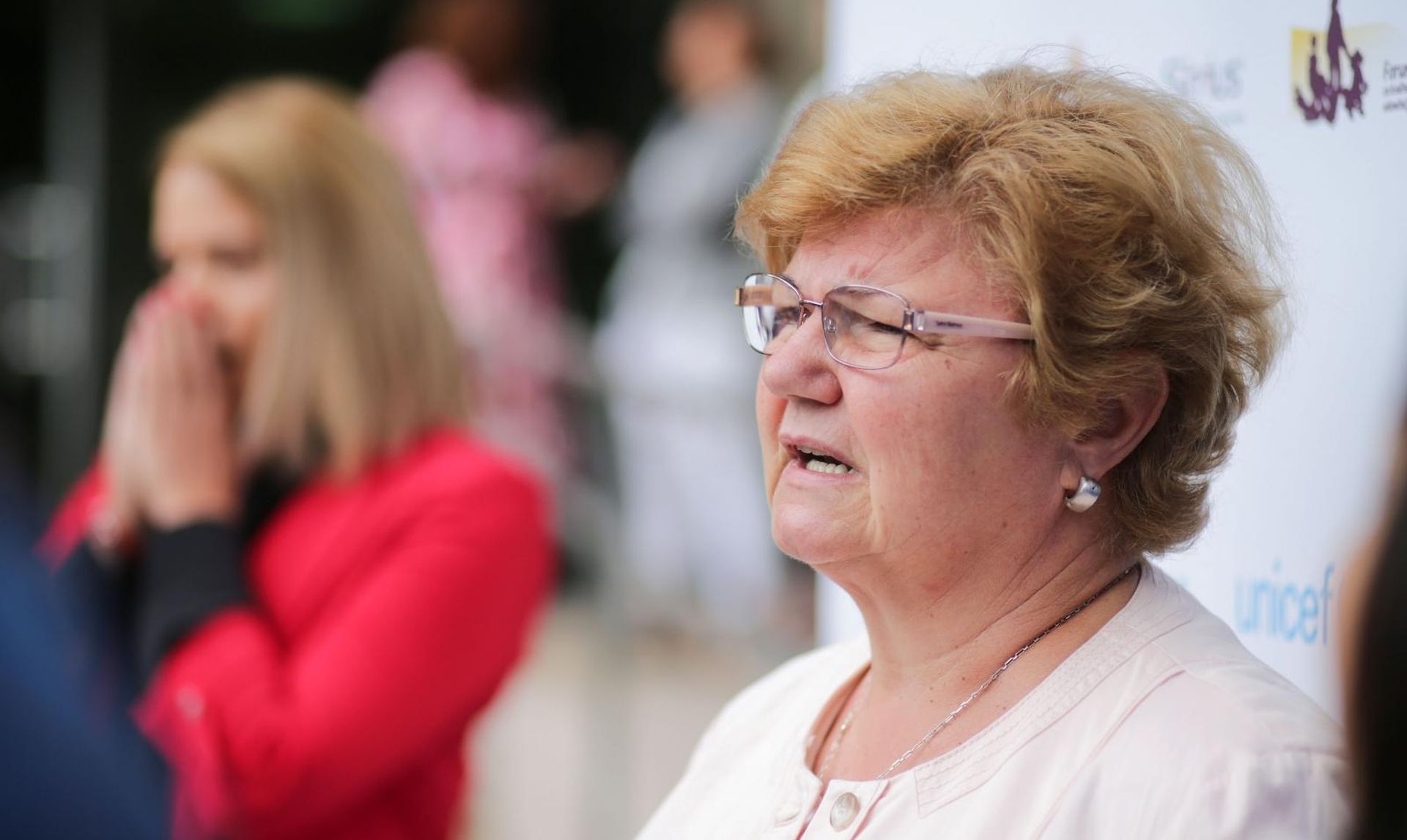 09.07.2019., Zagreb -  Ministarstvo za demografiju, obitelj, mlade i socijalnu politiku i UNICEF urucili su sluzbena vozila obiteljskim centrima Zagrebacke, Licko-senjske, Medimurske, Koprivnicko-krizevacke i Vukovarsko-srijemske zupanije.  Nada Murganic Photo: Filip Kos/PIXSELL