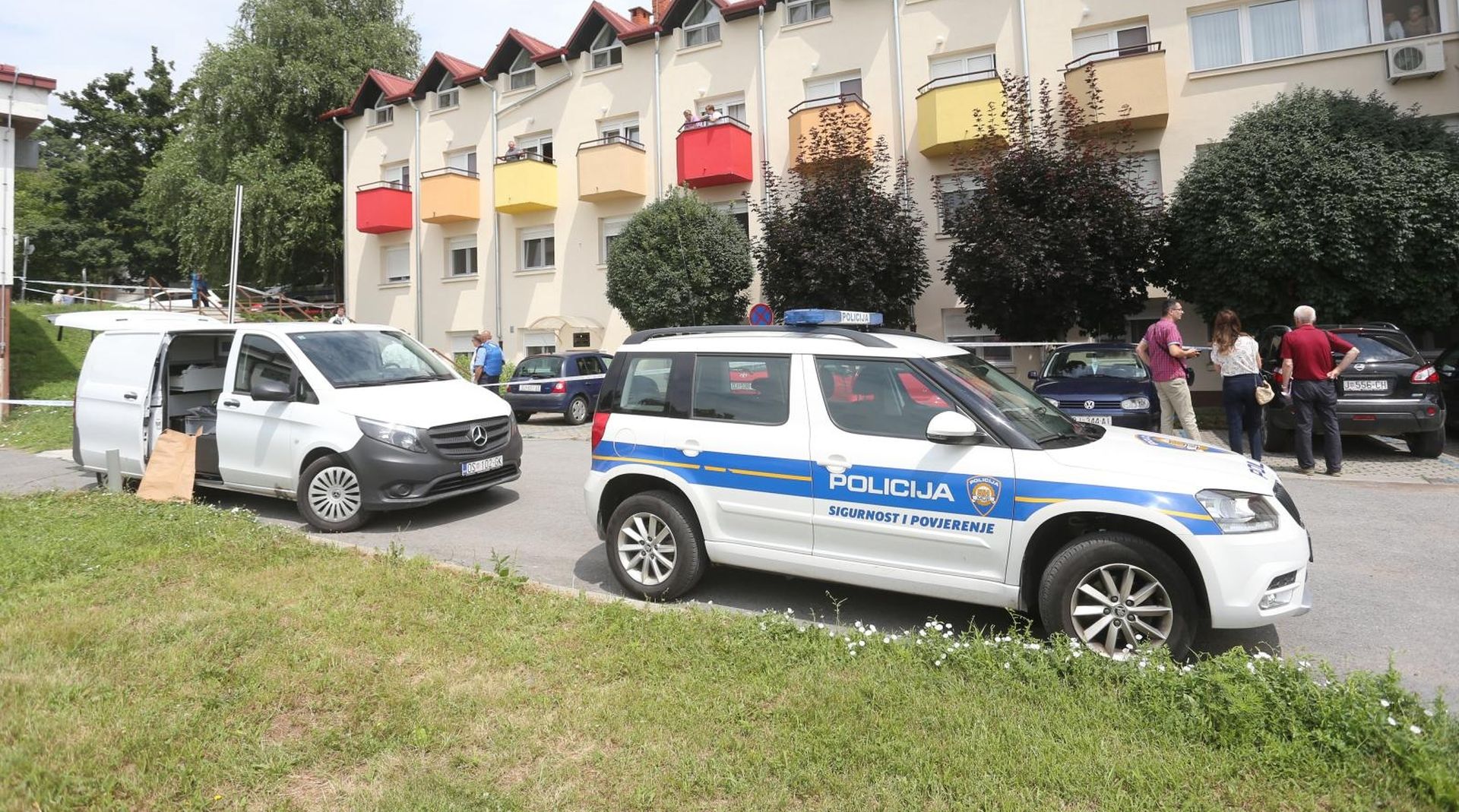 09.07.2019., Djakovo - Tijekom pucnjave u Centru za socijalnu skrb u Djakovu jedna je zenska osoba ubijena, a muskarac tesko ranjen. Photo: Davor Javorovic/PIXSELL