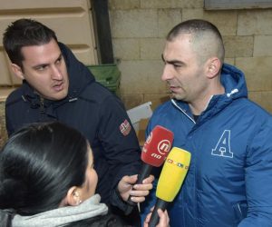 10.02.2019., Zadar -   Darko Kovacevic Daruvarac izlazi iz zadarskog pritvora. Photo: Dino Stanin/PIXSELL