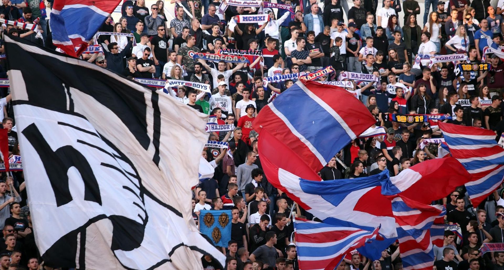 10.05.2019., Poljud, Split -  Hrvatski Telekom Prva Liga, 33. kolo, HNK Hajduk - NK Slaven Belupo.
Photo: Miranda Cikotic/PIXSELL