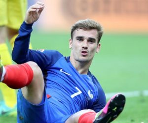 10.06.2016., stadion Stade de France, Pariz, Francuska - Europsko nogometno prvenstvo EURO 2016., skupina A, 1. kolo, Francuska Rumunjska. Antoine Griezmann. Photo: Sanjin Strukic/PIXSELL