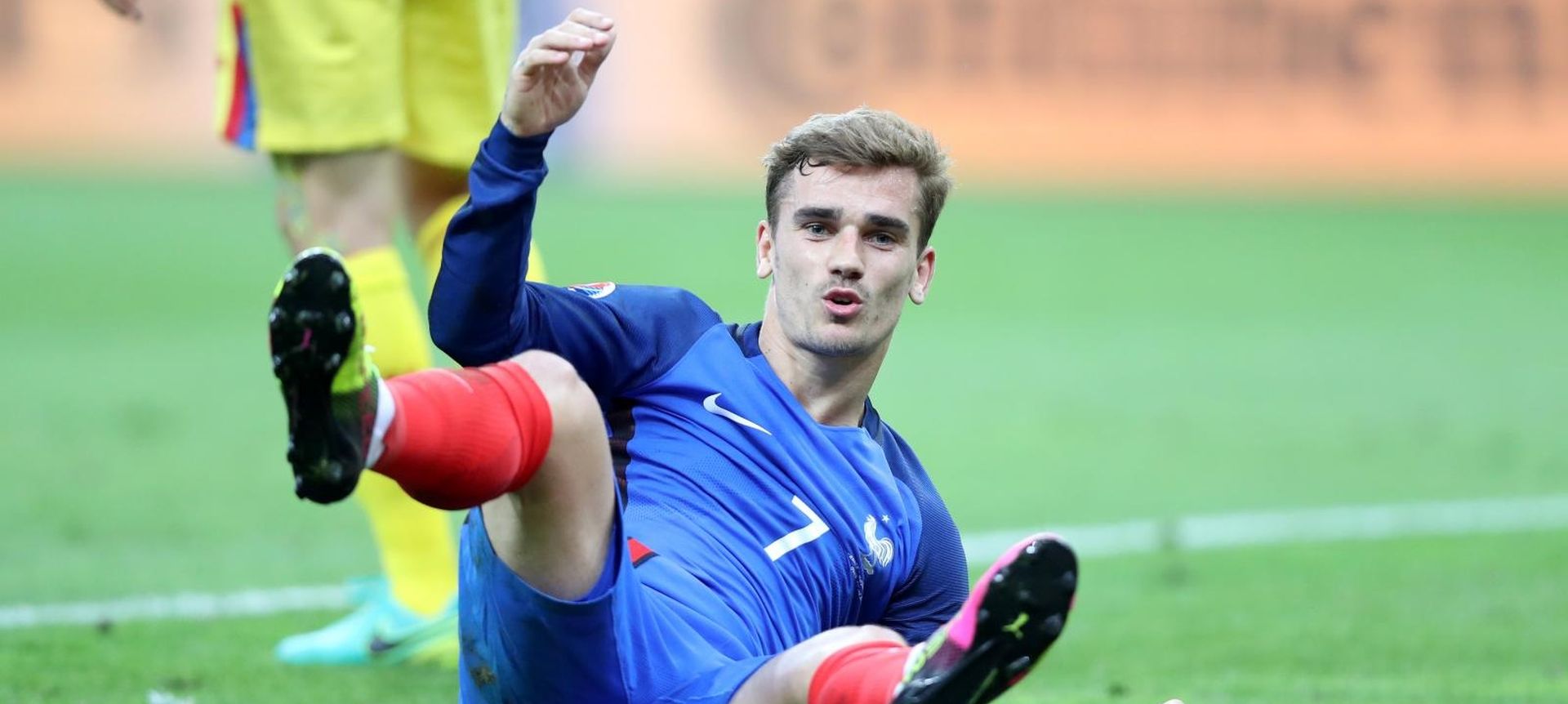 10.06.2016., stadion Stade de France, Pariz, Francuska - Europsko nogometno prvenstvo EURO 2016., skupina A, 1. kolo, Francuska Rumunjska. Antoine Griezmann. Photo: Sanjin Strukic/PIXSELL