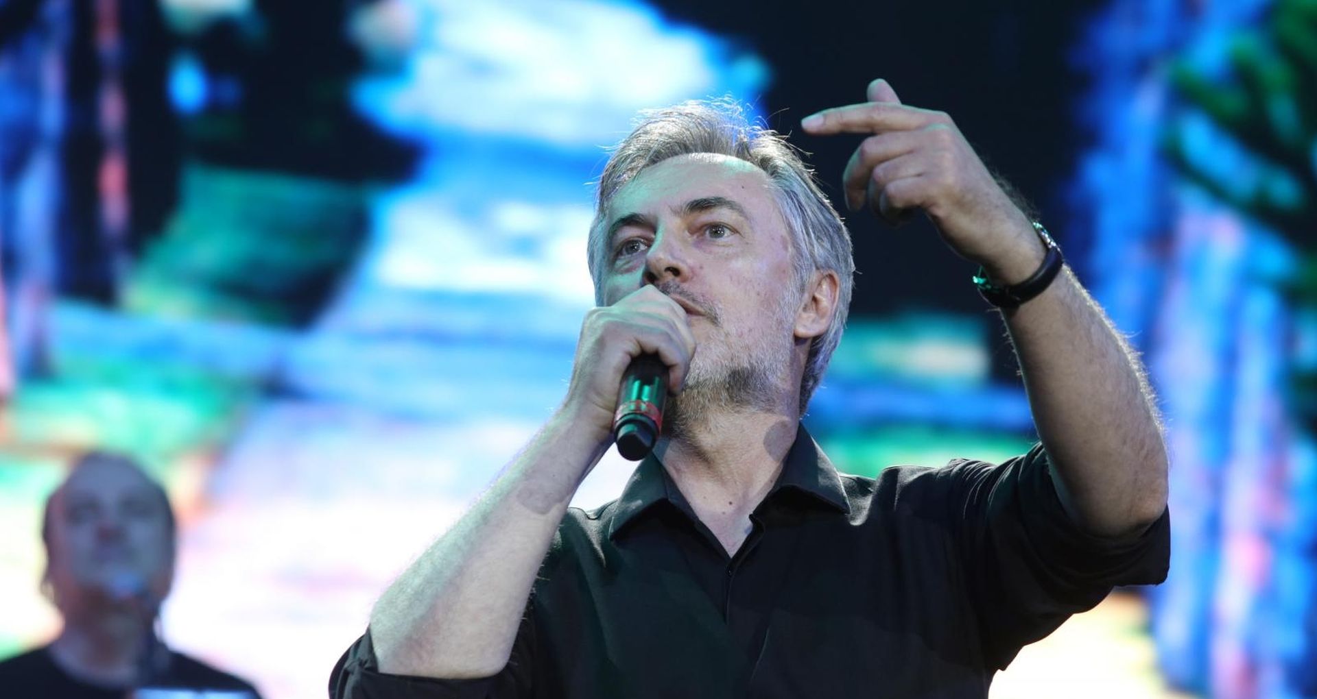 09.06.2019., Split, stadion Poljud - Na stadionu Poljud odrzan je humanitarni koncert u cast hrvatske glazbe pod nazivom "To je moja zemlja". Prihodi prikupljeni na koncertu donirat ce se za kupnju laparaskopskog stupa s potrebnom opremom za laparaskopske i endoskopske operacije Zavoda za urologiju. Miroslav Skoro Photo: Miranda Cikotic/PIXSELL