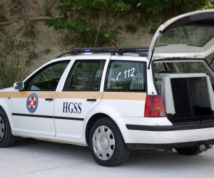10.06.2019., Sibenik - U akvatoriju sibenske Mandaline nastavlja se potraga za nestalim slovenskim drzavljaninom. Photo: Dusko Jaramaz/PIXSELL