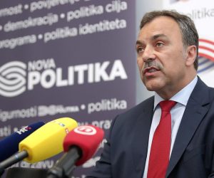 11.07.2019., Zagreb - Nezavisni saborski zastupnik Vlaho Orepic, sluzbeno je objavio svoju kandidaturu za predsjednika Republike Hrvatske u prostoriji stranke Nova Politika. 
Photo: Goran Stanzl/PIXSELL