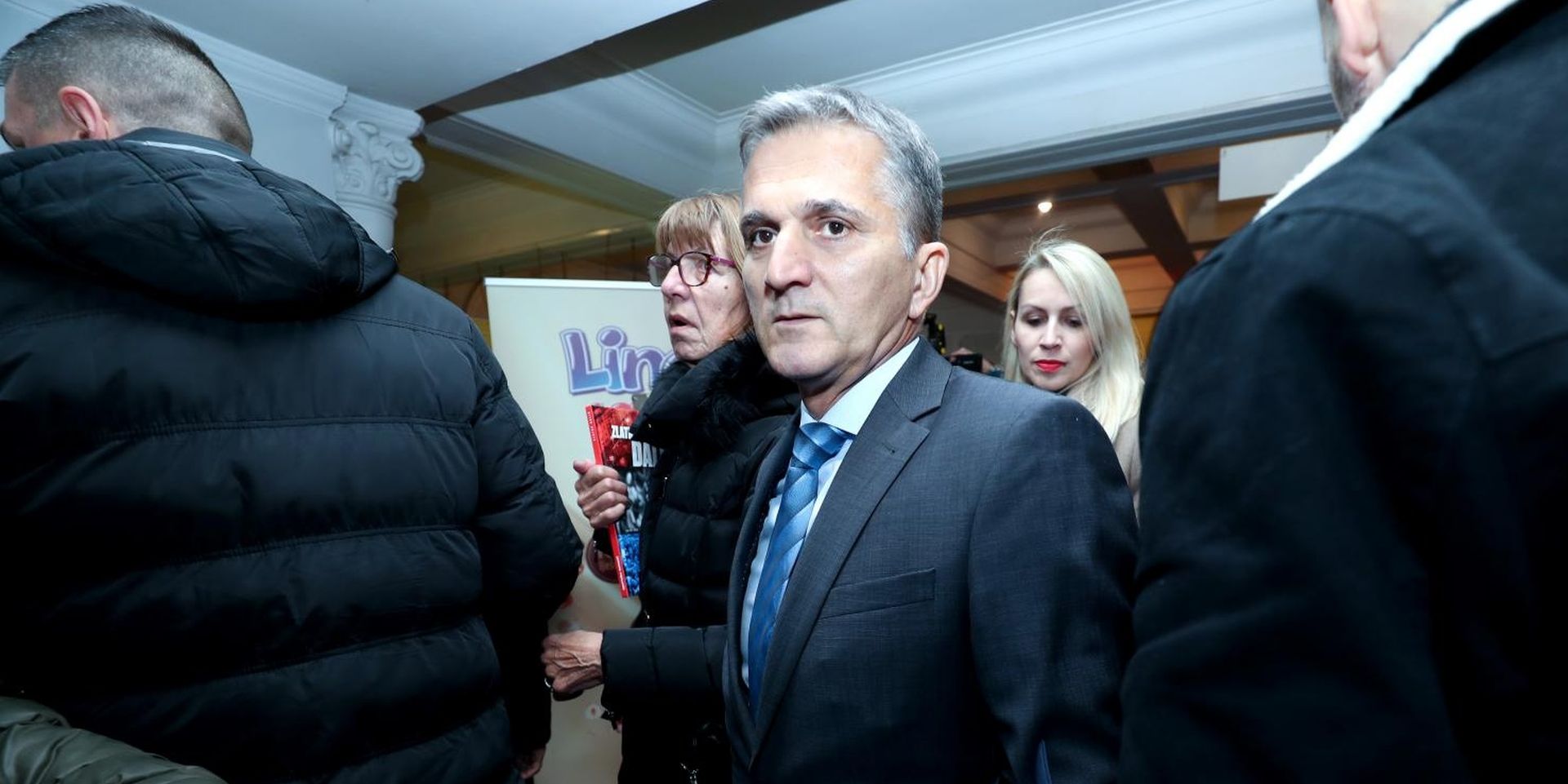 Zagreb: Promocija knjige izbornika nogometne reprezentacije Zlatka Dalića 12.12.2018., Zagreb, kino Europa - Promocija knjige izbornika hrvatske nogometne reprezentacije Zlatka Dalica Rusija nasih snova. Goran Maric 
Photo: Igor Kralj/PIXSELL