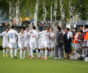 13.04.2014., Zagreb - Maksimir, prva HNL, juniori, utakmica izmedju GNK Dinamo i HNK Hajduk. 
Photo: Dalibor Urukalovic/PIXSELL