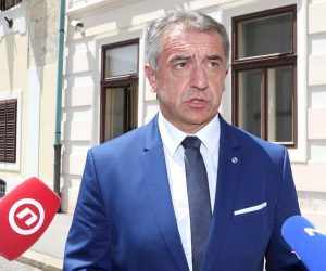 13.06.2019., Zagreb - Zupan Darko Milinovic dosao je u Banske dvore na razgovor s premijerom o isplati placa u Licko senjskoj zupaniji. Photo: Patrik Macek/PIXSELL