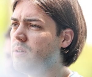 13.07.2019., Bregana, Ivan Vilibor odrzao konferenciju za medije Živog zida sa saborskim zastupnicima. Photo: Slavko Mizdzor/PIXSELL