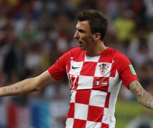 15.07.2018., stadion Luznjiki, Moskva, Rusija - Svjetsko nogometno prvenstvo 2018., finale, Francuska - Hrvatska. Mario Mandzukic.  Photo: Igor Kralj/PIXSELL