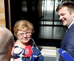 17.07.2019., Zagreb - Ministri i drzavni tajnici dolaze u Banske dvore na sjednicu uzeg kabineta Vlade.
Photo: Patrik Macek/PIXSELL