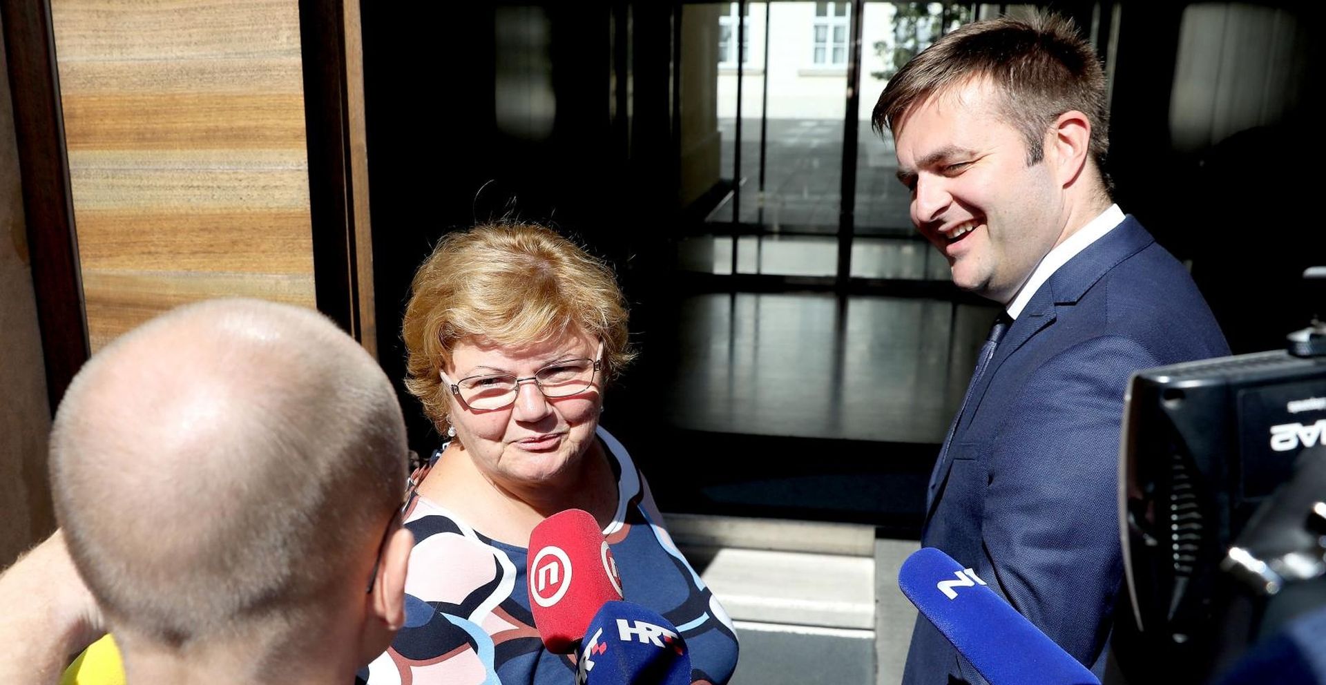 17.07.2019., Zagreb - Ministri i drzavni tajnici dolaze u Banske dvore na sjednicu uzeg kabineta Vlade.
Photo: Patrik Macek/PIXSELL
