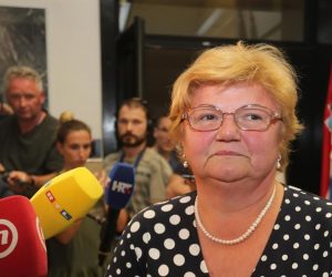 17.07.2019.,Zagreb - HDZ, dolazak clanova na sastanak predsjednistva i nacionalnog vijeca HDZ-a. Nada Murganic
Photo: Dalibor Urukalovic/PIXSELL