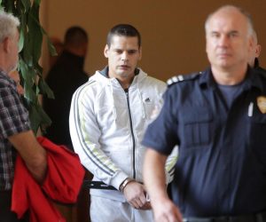 17.10.2017., Rijeka - Pocetak sudenja Damiru Sisakovicu, optuzenom za silovanje, protupravno oduzimanje slobode i razbojstvo. 
Photo: Nel Pavletic/PIXSELL