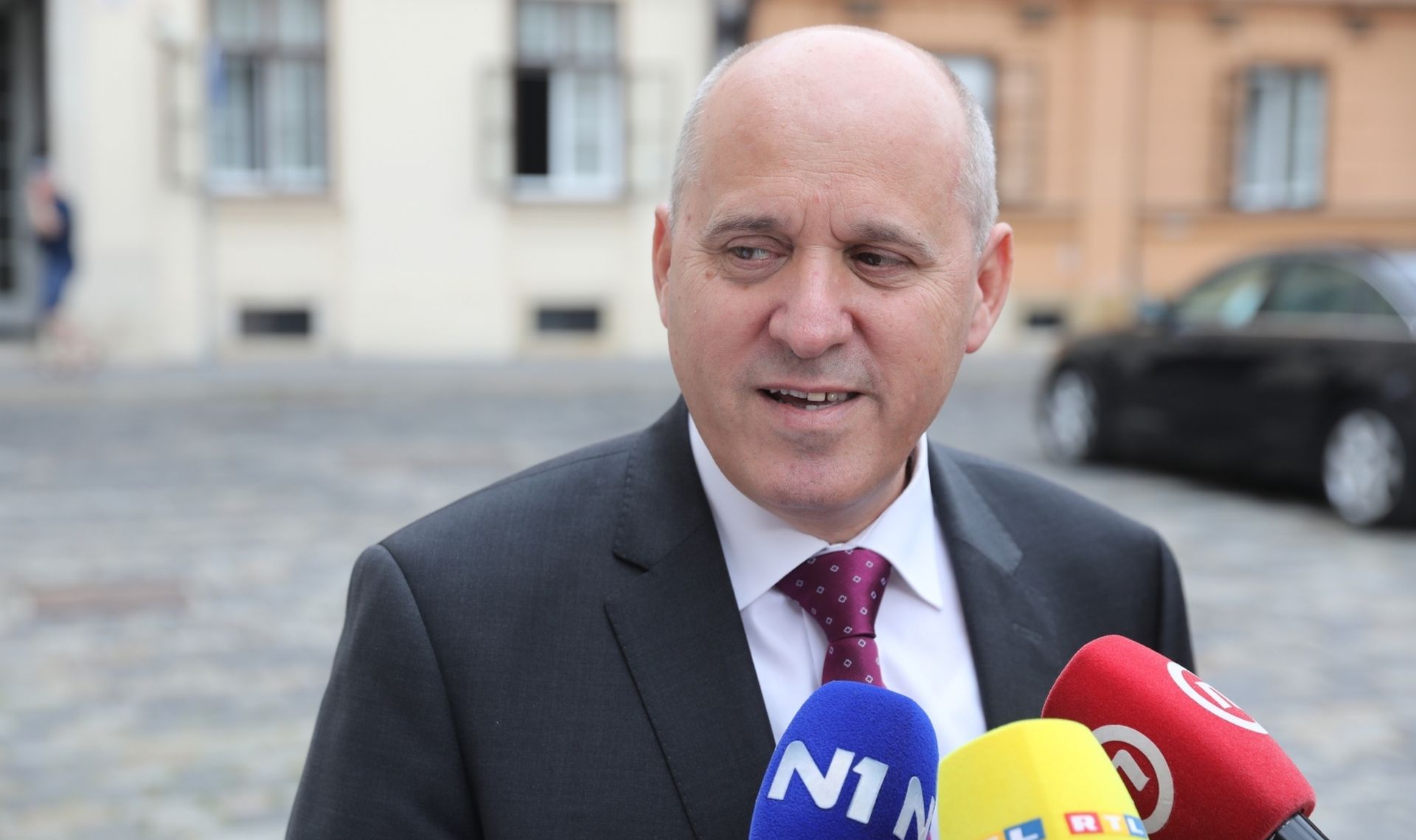 18.07.2019., Zagreb - Dolazak novih ministara u Vladu. Branko Bacic. 
Photo: Patrik Macek/PIXSELL