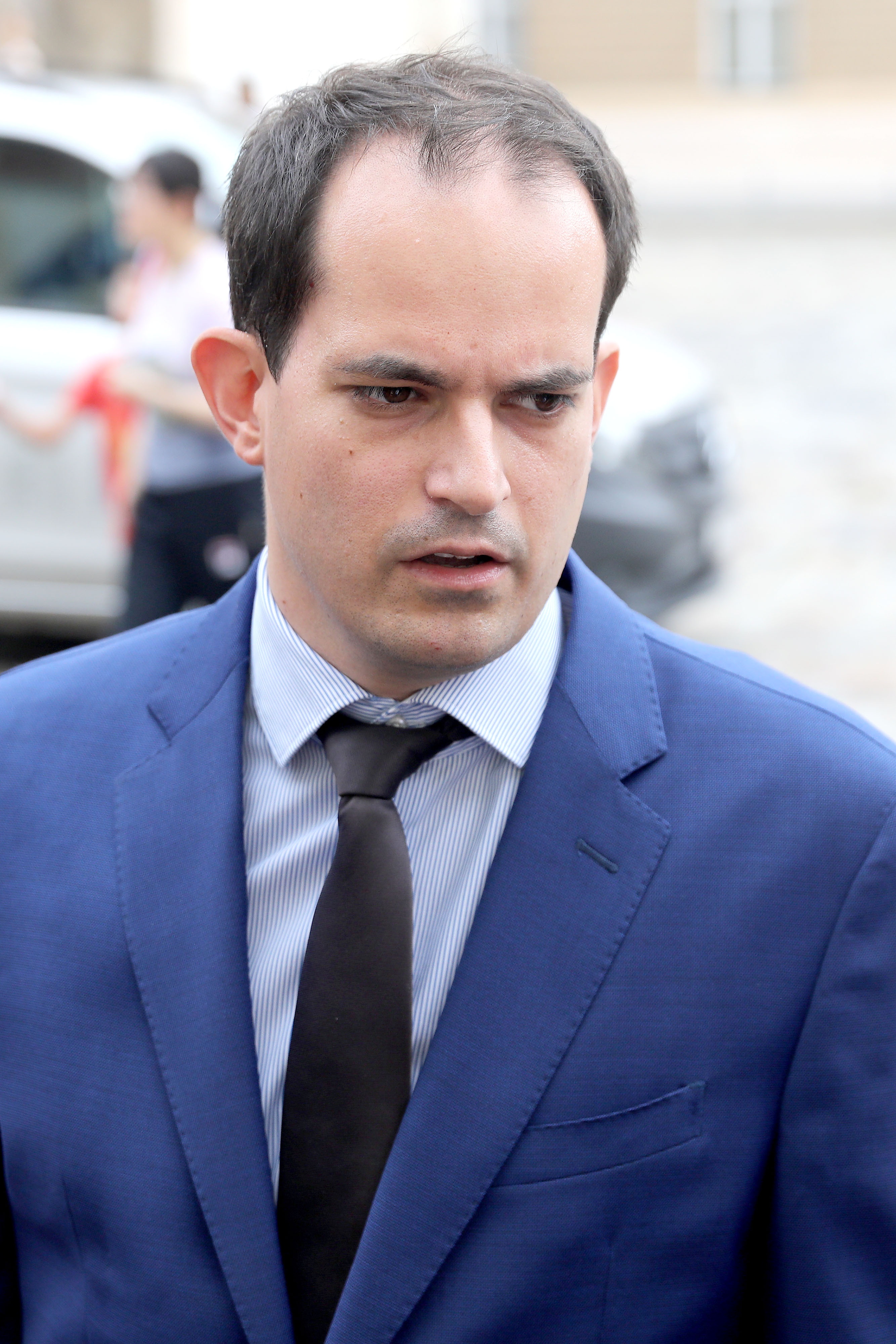 18.07.2019., Zagreb - Novi ministri dolaze u Banske dvore na sastanak s premijerom Plenkovicem i vodstvom HDZ-a. Ivan Malenica, ministar uprave
Photo: Patrik Macek/PIXSELL