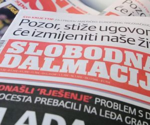 19.03.2015., Sibenik - Novine na kiosku.
Photo: Hrvoje Jelavic/PIXSELL