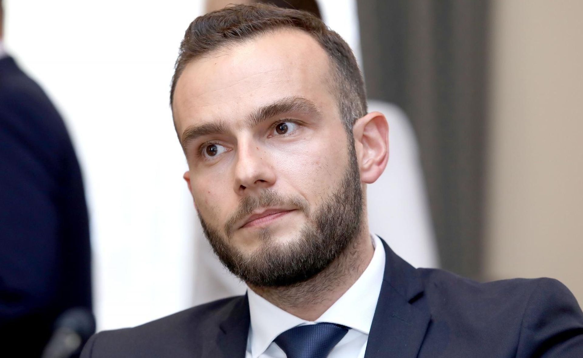 19.07.2019., Zagreb - Saborski Odbor za rad, mirovinski sustav i socijalno partnerstvo raspravlja o povjerenju novom ministru Josipu Aladrovicu.
Photo: Patrik Macek/PIXSELL