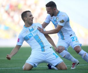 20.07.2019., Rijeka - 1. kolo Hrvatski Telekom Prve HNL: HNK Rijeka - NK Varazdin. Robert Murtic, Ivan Tomecak Photo: Nel Pavletic/PIXSELL