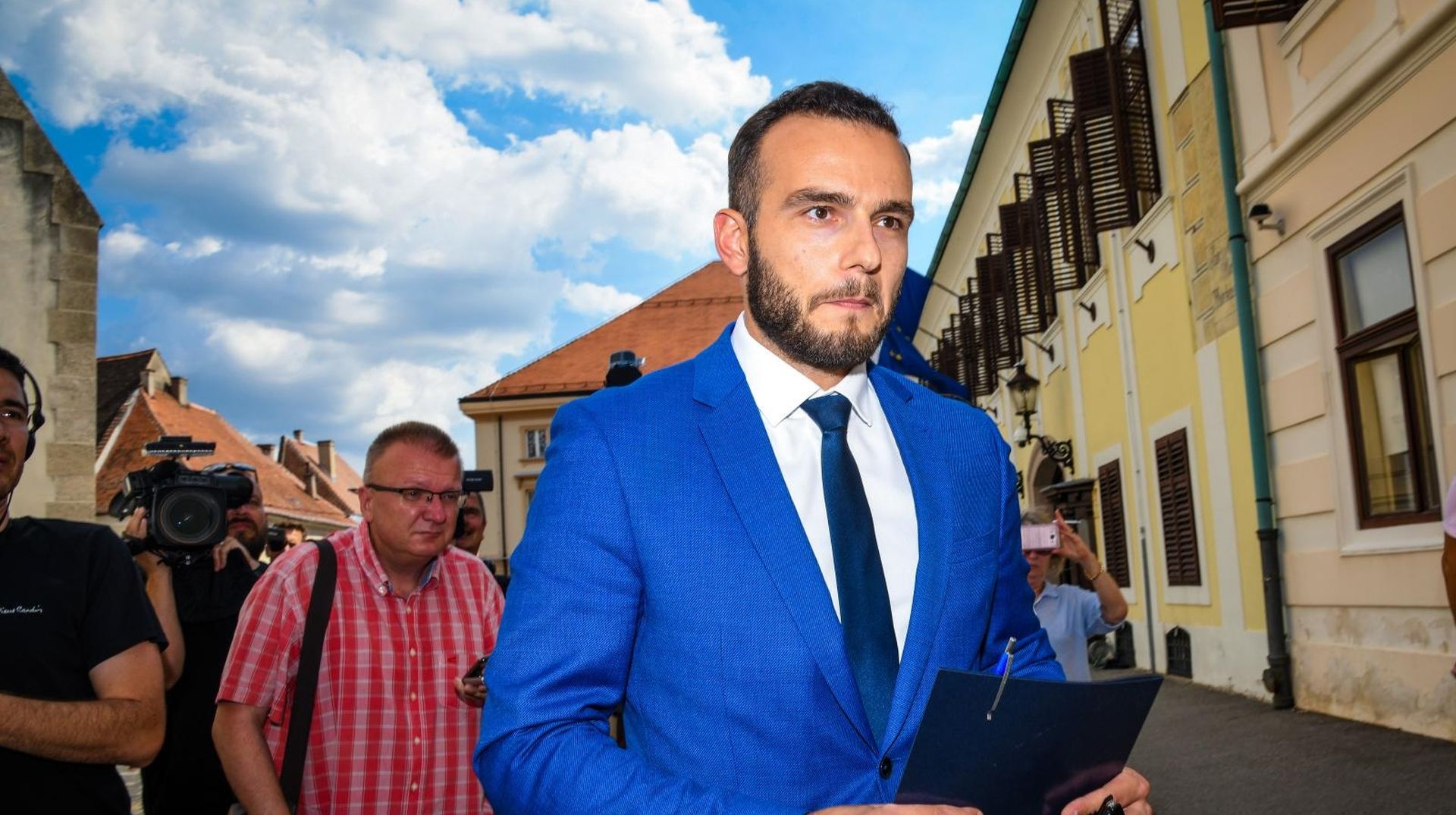22.07.2019. Zagreb - Dolazak ministara u Vladu Republike Hrvatske. Ministar Josip Aladrovic   Photo: Josip Regovic/PIXSELL