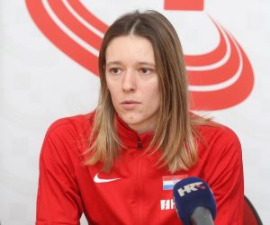 Zagreb: Predstavljeni atletičari koji će nastupati na Europskom dvoranskom prvenstvu u Glasgowu  26.02.2019., Zagreb - Konferencija za medije povodom nastupa nasih atleticara na Europskom dvoranskom prvenstvu u Glasgowu. Ana Simic
Photo: Matija Habljak/PIXSELL
