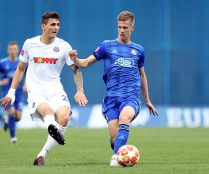 26.05.2019., stadion Maksimir, Zagreb - Hrvatski Telekom Prva liga, 36. kolo, GNK Dinamo - HNK Hajduk. Stanko Juric, Dani Olmo. 
Photo: Luka Stanzl/PIXSELL
