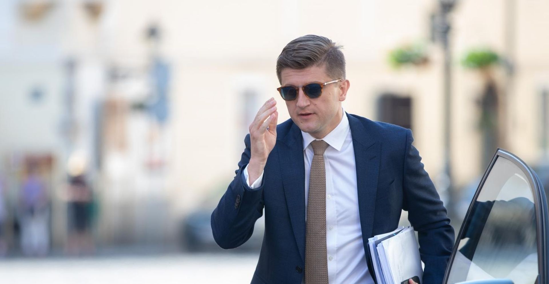 27.06.2019., Zagreb - 163. sjednica Vlade RH. Dolazak ministara. Zdravko Maric.
Photo: Davor Puklavec/PIXSELL
