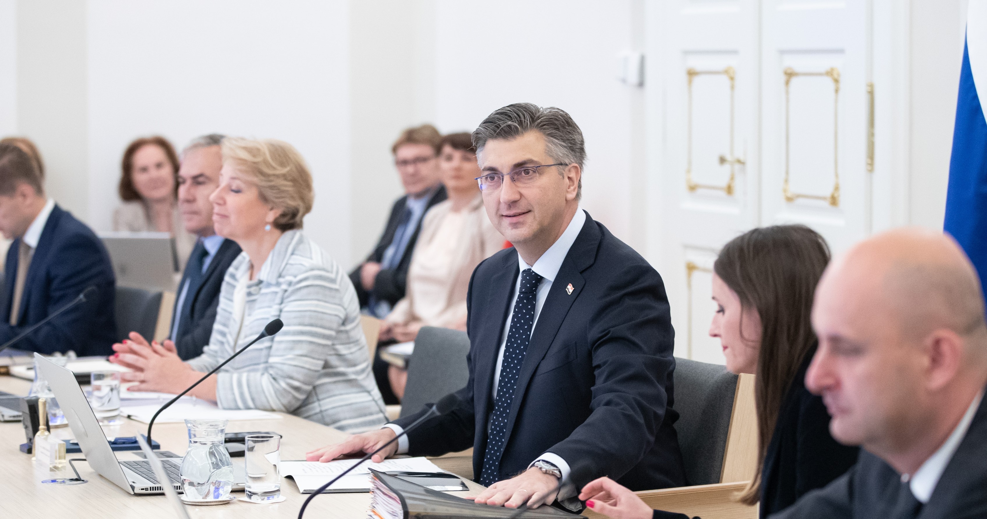 27.06.2019., Zagreb - 163. sjednica Vlade RH. Andrej Plenkovic.
Photo: Davor Puklavec/PIXSELL