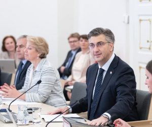 27.06.2019., Zagreb - 163. sjednica Vlade RH. Andrej Plenkovic.
Photo: Davor Puklavec/PIXSELL