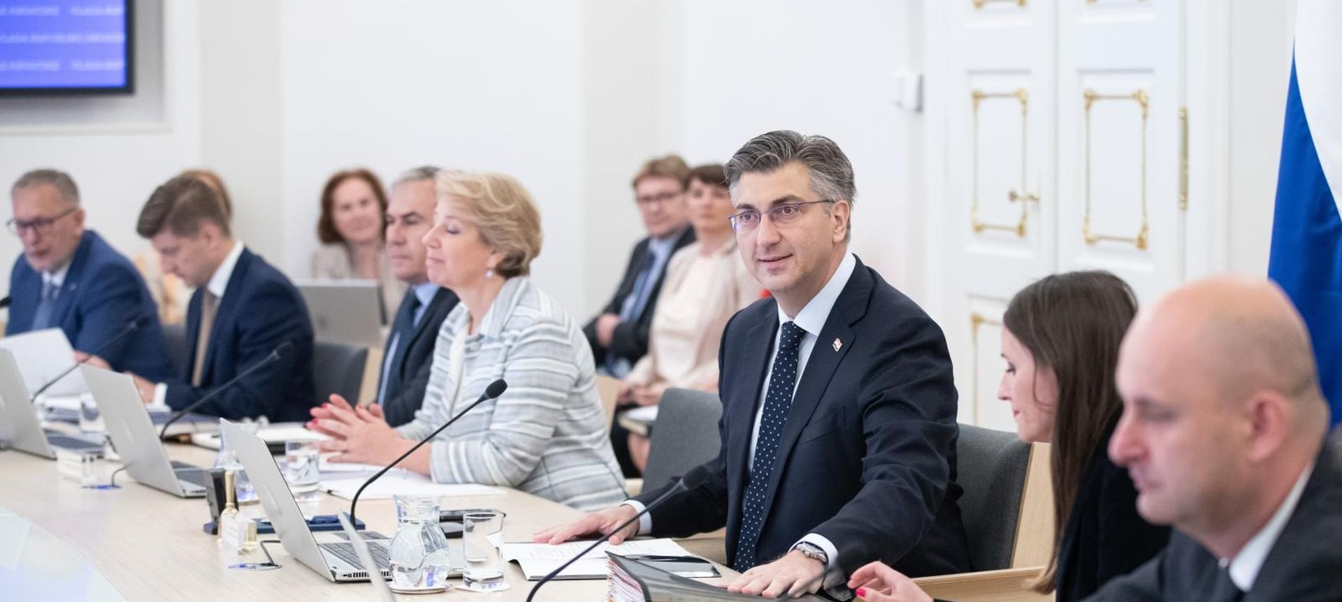 27.06.2019., Zagreb - 163. sjednica Vlade RH. Andrej Plenkovic.
Photo: Davor Puklavec/PIXSELL