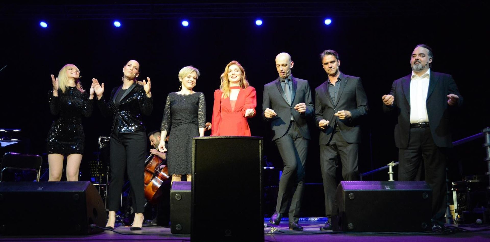 27.04.2019., Bjelovar - Svecano otvorenje BOK festa uz mjuzikl Carobni Broadway. 
Photo: Damir Spehar/PIXSELL