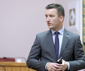 29.05.2019., Zagreb - Nakon dvotjedne stanke zbog europskih izbora Sabor je danas nastavio 12. sjednicu raspravom o koristenju europskih strukturnih investicijskih fondova. Zarko Tusek.
Photo: Patrik Macek/PIXSELL